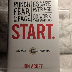Start by Jon Acuff Hardcover Book